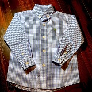 J. Bailey boys gingham button up.